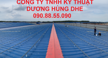 DƯƠNG HÙNG DHE CUNG CẤP PHỤ KIỆN CHO HỆ SOLAR NHÀ XƯỞNG